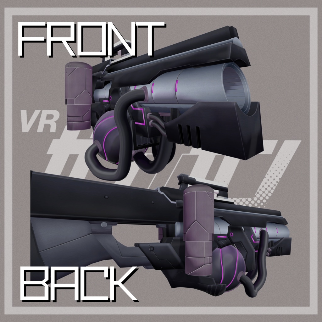 【全9種】機銃 -N.A.Gun-【#VRガンナガン】