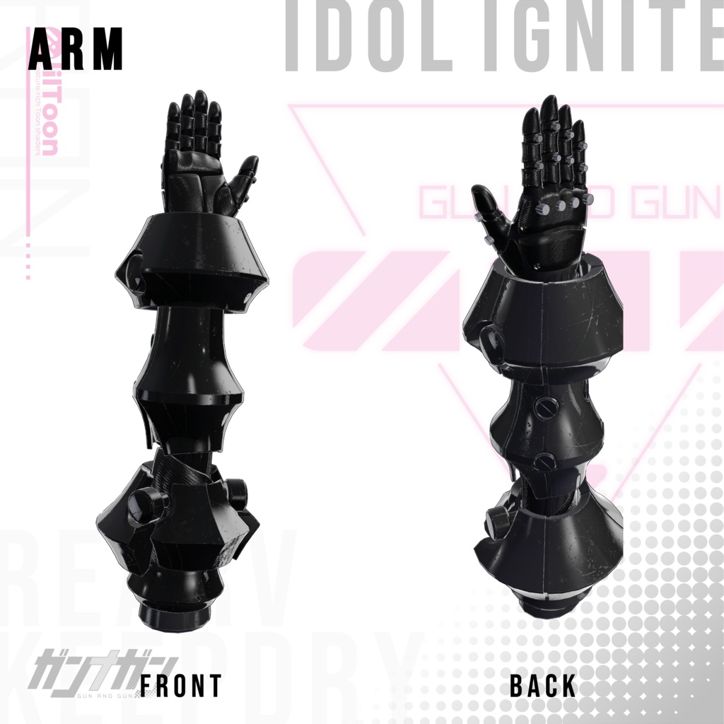 【全25対応】Idol Ignite【#VRガンナガン ラン衣装/義手付き】