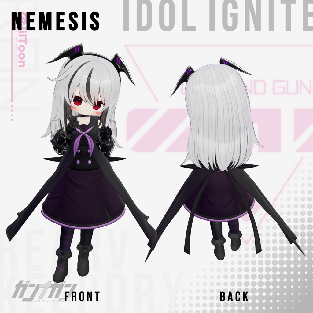 【全25対応】Idol Ignite【#VRガンナガン ラン衣装/義手付き】