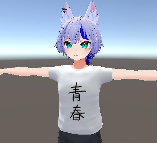【#VRブラリコ】青春Tシャツ【CF記念無料配布】