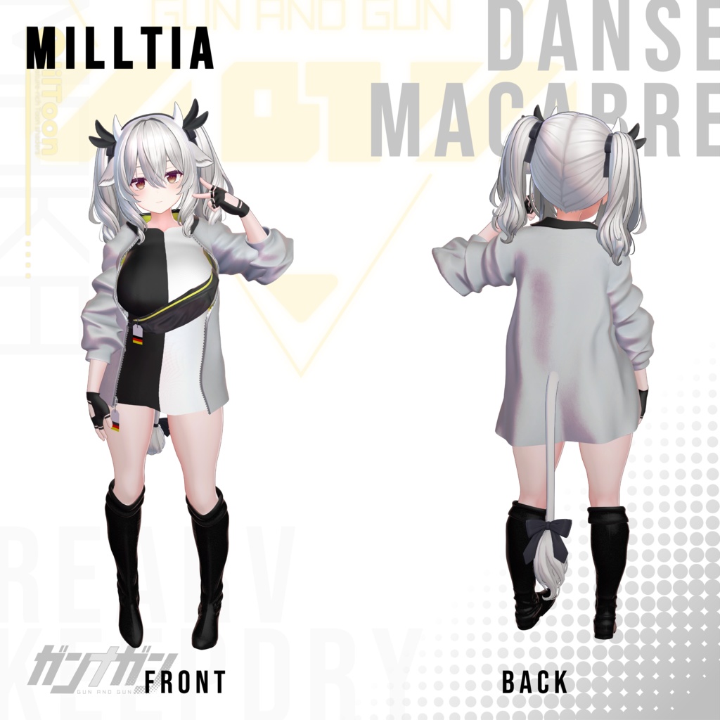 【全25対応】Danse Macabre【#VRガンナガン マカ衣装】