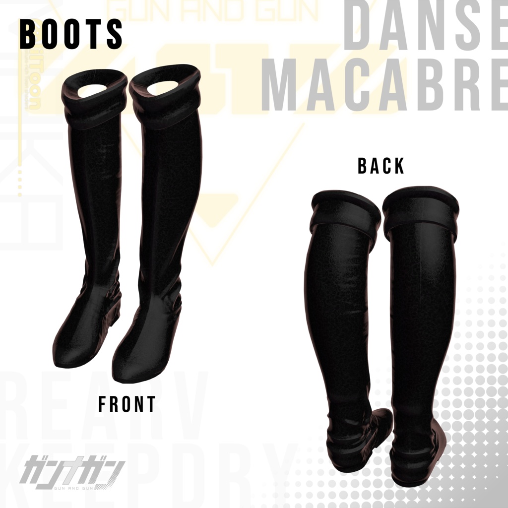 【全25対応】Danse Macabre【#VRガンナガン マカ衣装】