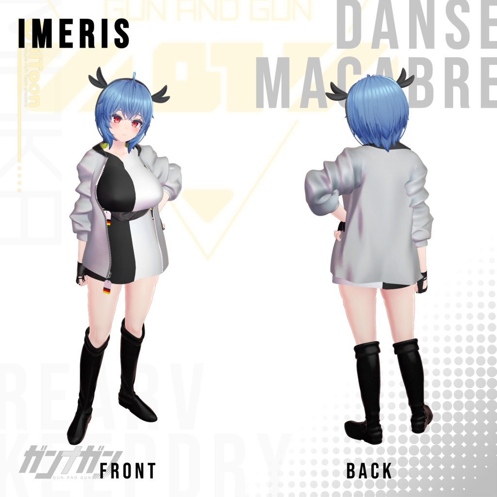 【全25対応】Danse Macabre【#VRガンナガン マカ衣装】