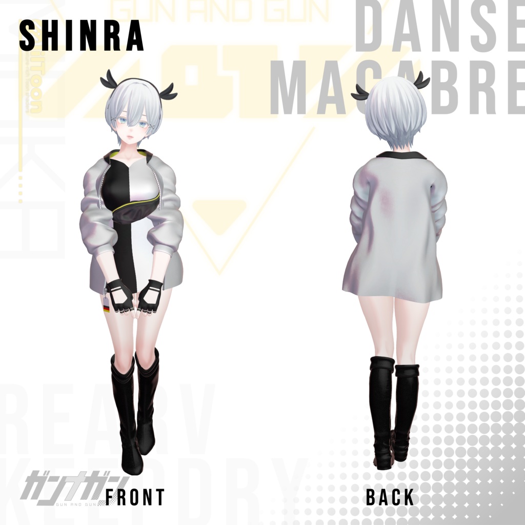 【全25対応】Danse Macabre【#VRガンナガン マカ衣装】