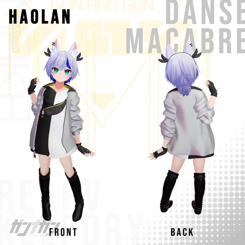 【全25対応】Danse Macabre【#VRガンナガン マカ衣装】