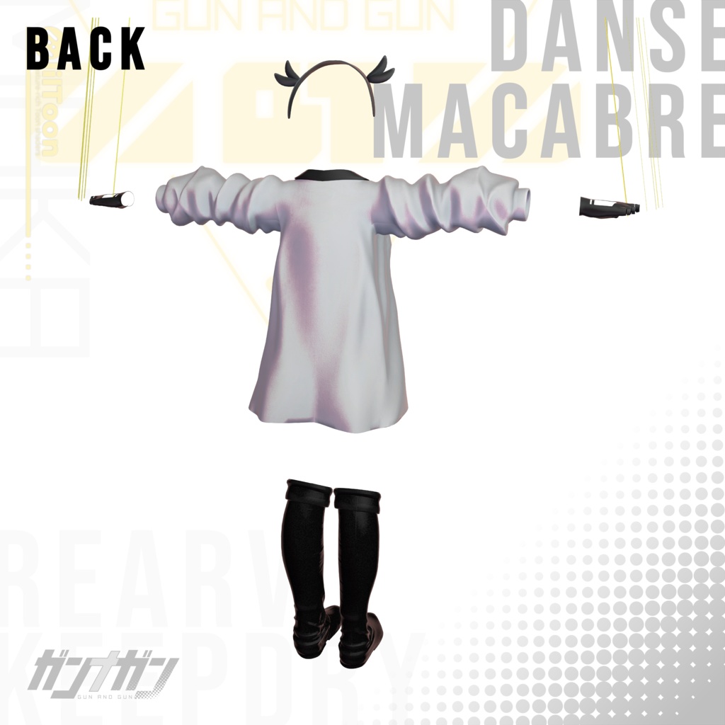 【全25対応】Danse Macabre【#VRガンナガン マカ衣装】
