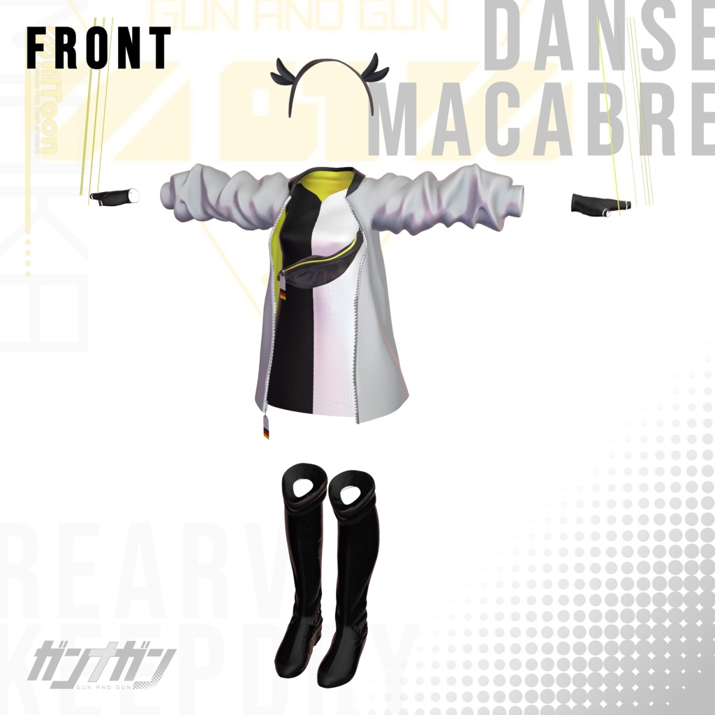 【全25対応】Danse Macabre【#VRガンナガン マカ衣装】