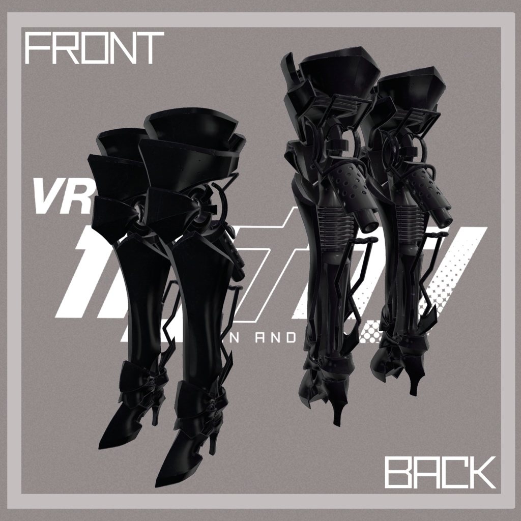 【MA対応/義足】義足(アマタパーツ)【#VRガンナガン】