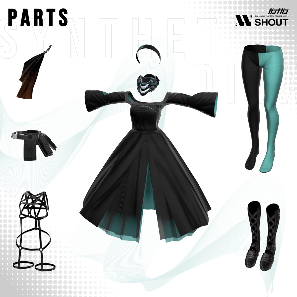 【全30対応】Synthetic Diva【#VRガンナガン エコ衣装】