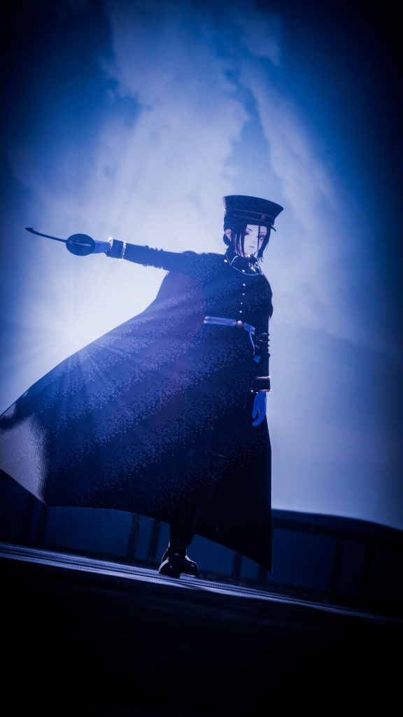 【全8対応】廃滅の緋&ヒヒイロガネ【#VRブラリコ 衣装&武器】