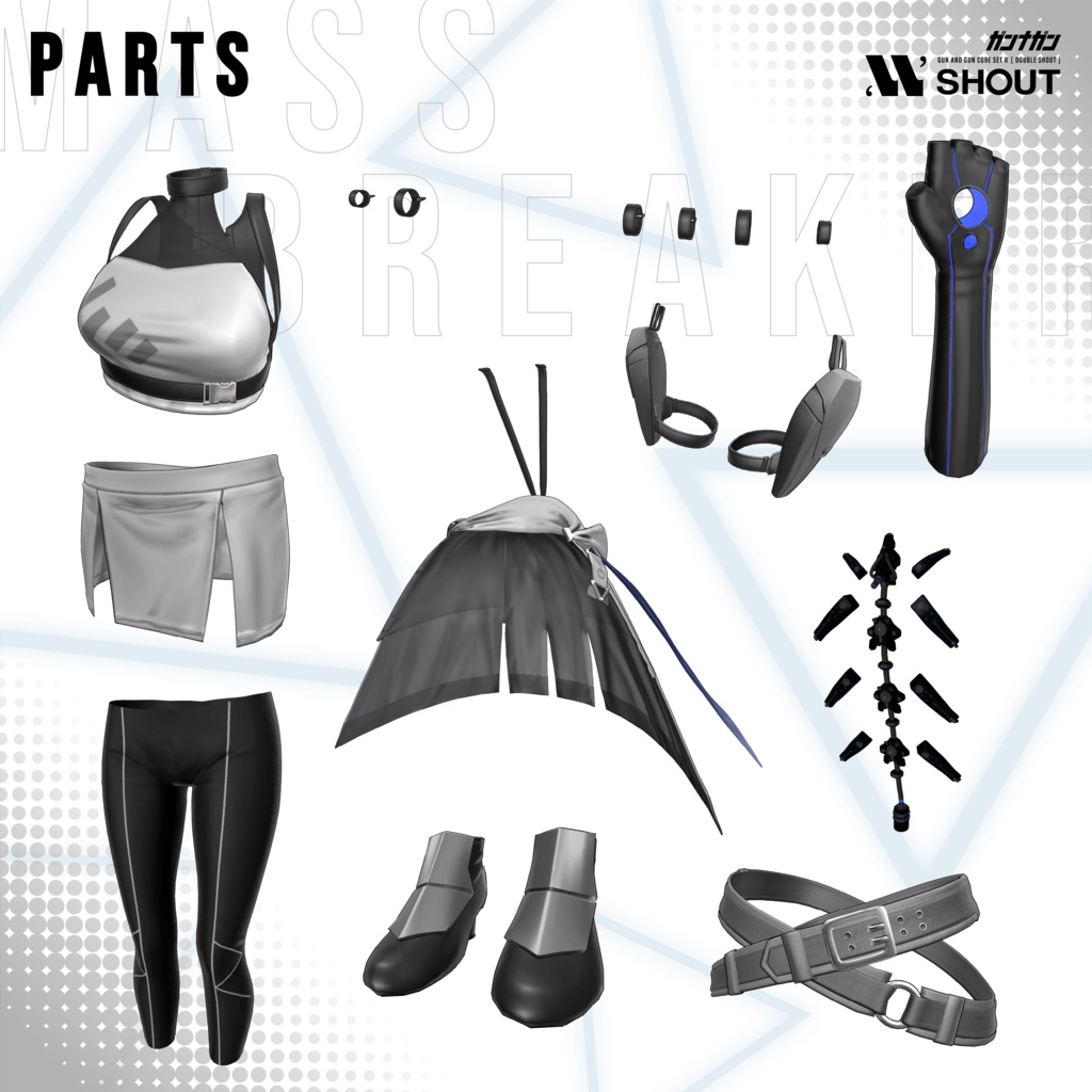 【02/14新発売SALE】【全24対応】Massbreaker【#VRガンナガン/テトラ衣装】