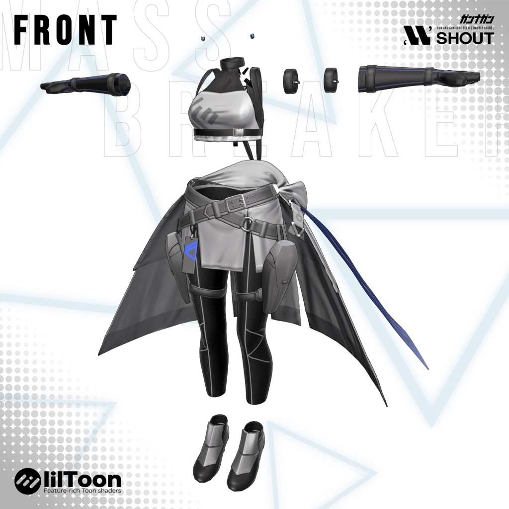 【02/14新発売SALE】【全24対応】Massbreaker【#VRガンナガン/テトラ衣装】