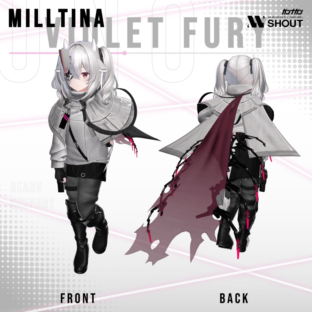 Violet Fury【#VRガンナガン ウノ衣装】