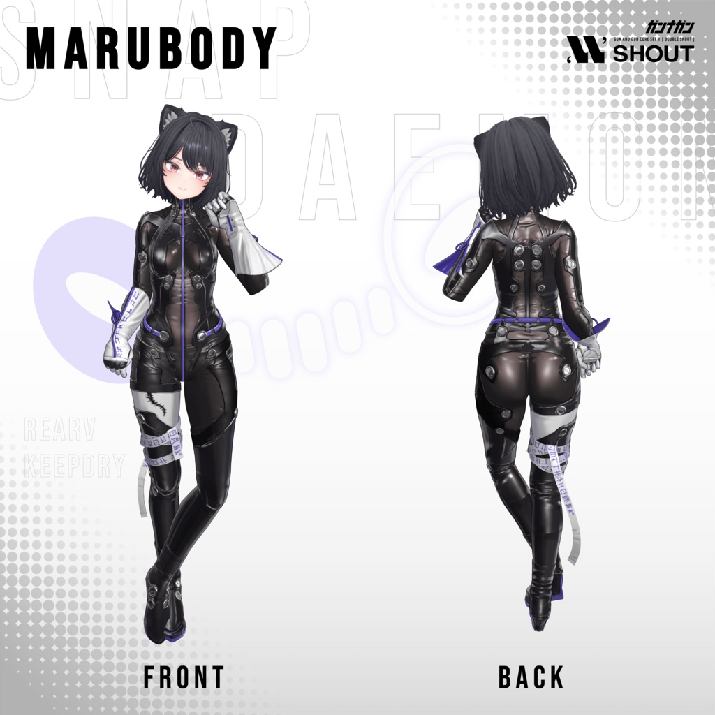 【全24対応】SNAP DAEMON【#VRガンナガン ロック衣装】