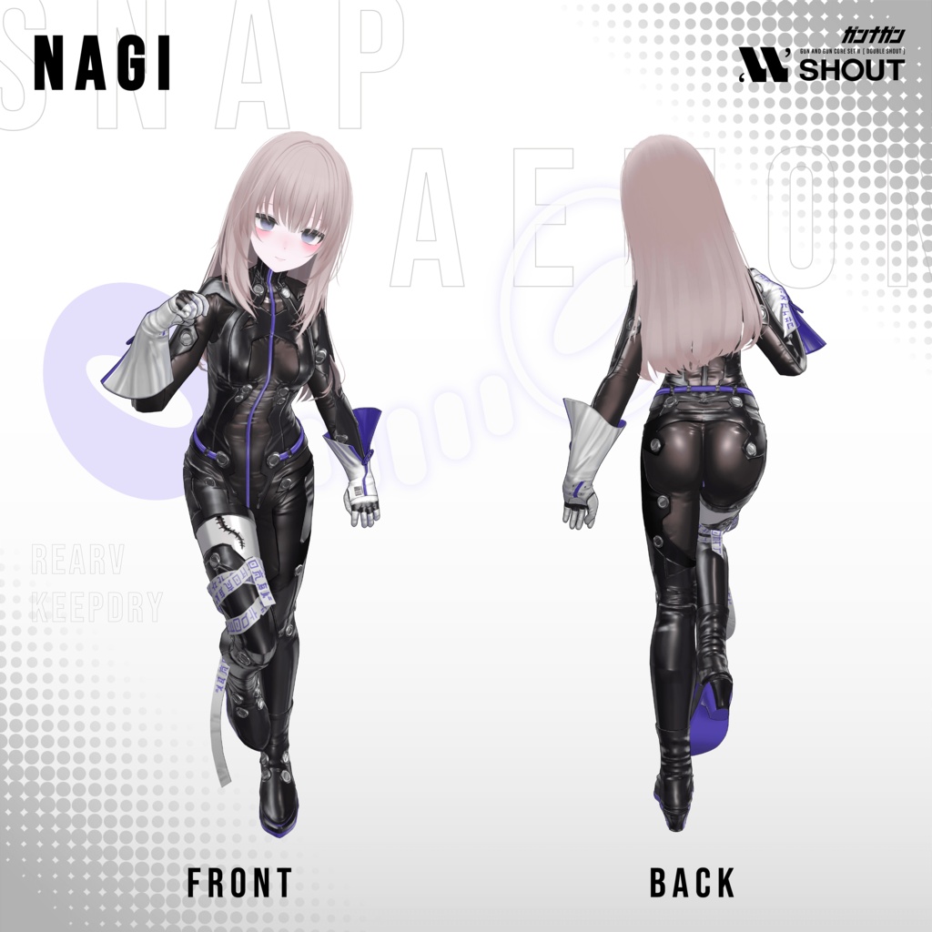【全24対応】SNAP DAEMON【#VRガンナガン ロック衣装】