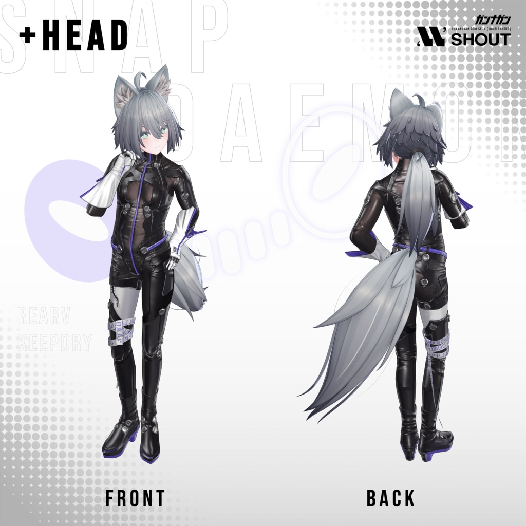 【全24対応】SNAP DAEMON【#VRガンナガン ロック衣装】