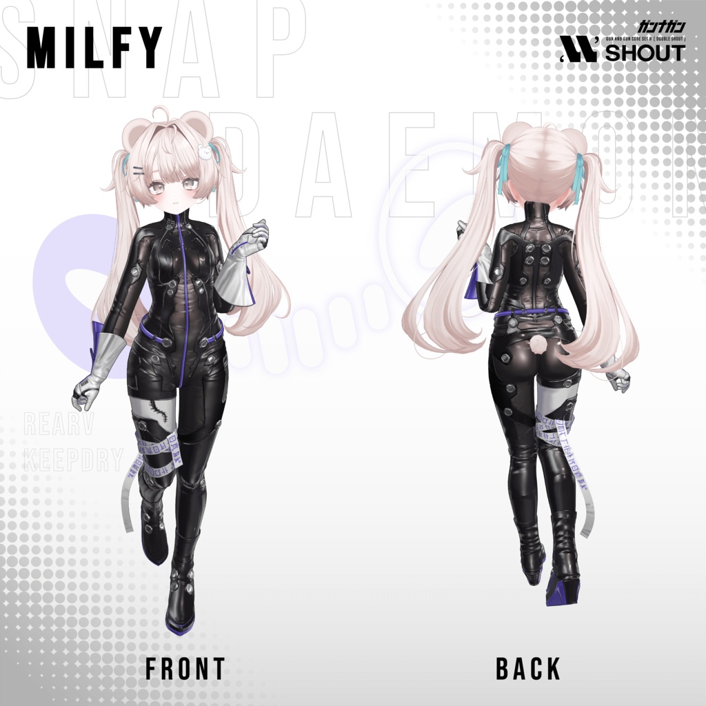 【全24対応】SNAP DAEMON【#VRガンナガン ロック衣装】