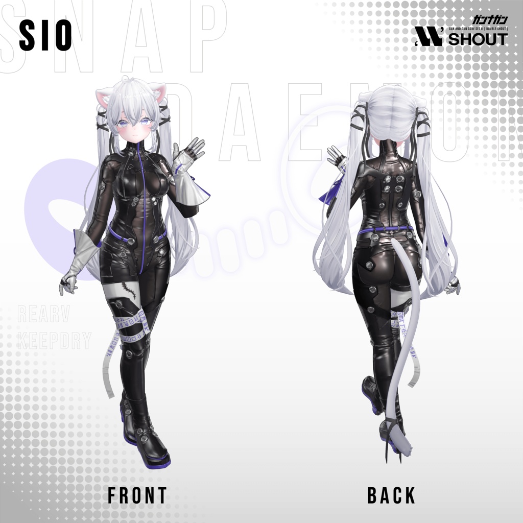 【全24対応】SNAP DAEMON【#VRガンナガン ロック衣装】