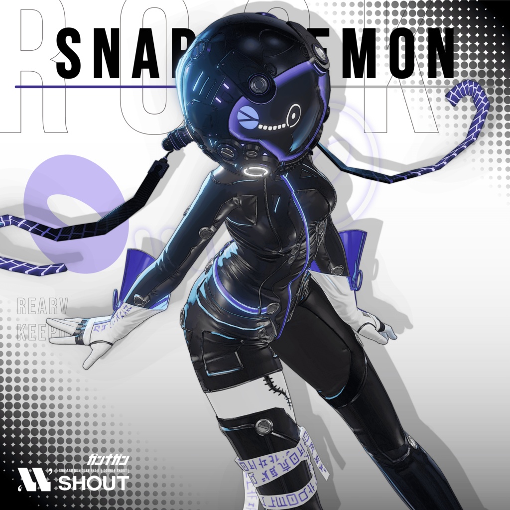 【全24対応】SNAP DAEMON【#VRガンナガン ロック衣装】
