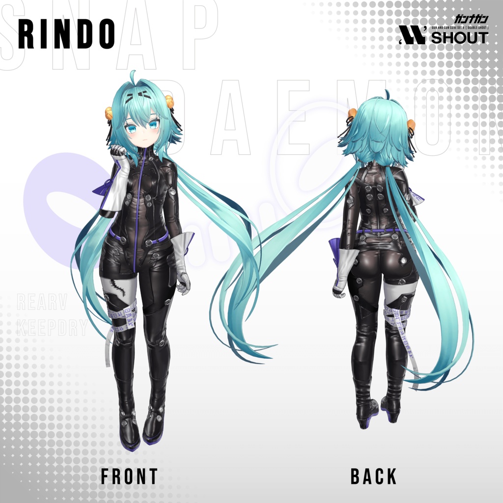 【全24対応】SNAP DAEMON【#VRガンナガン ロック衣装】