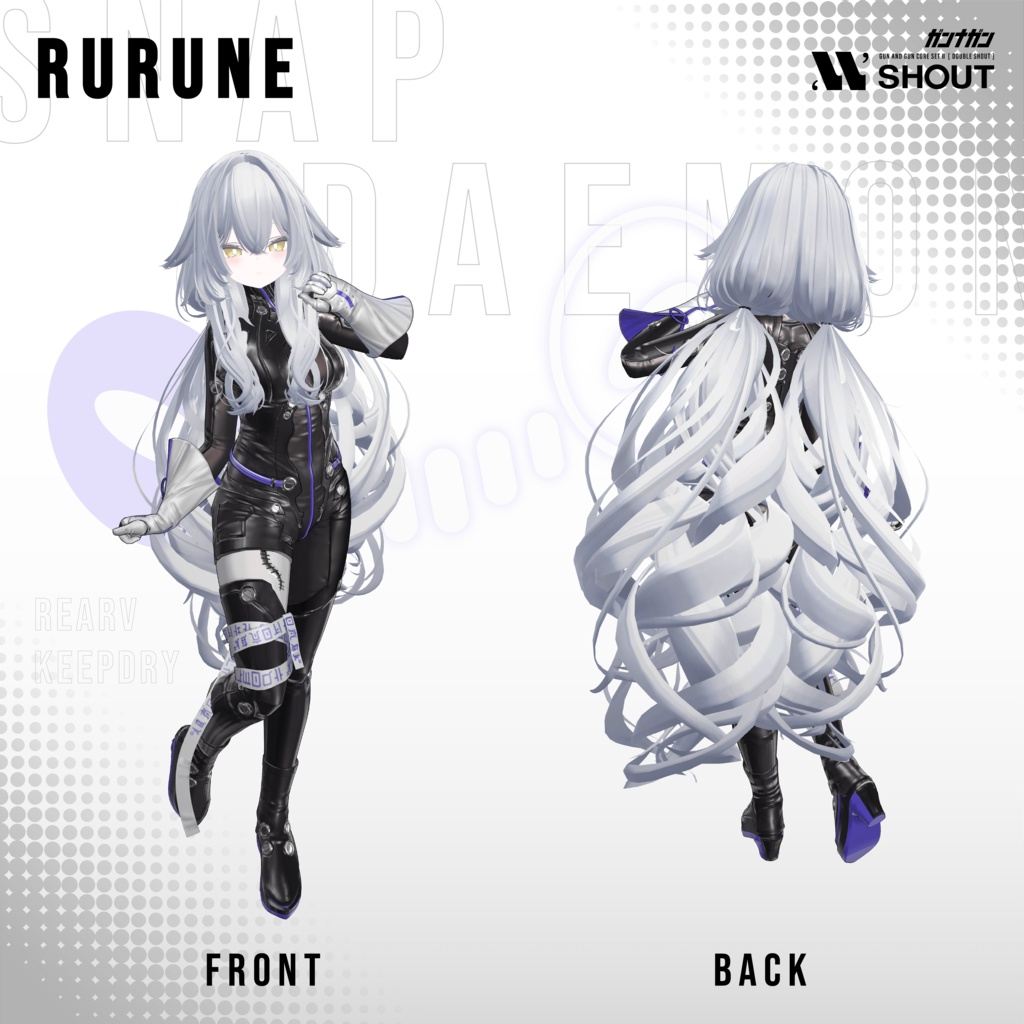 【全24対応】SNAP DAEMON【#VRガンナガン ロック衣装】