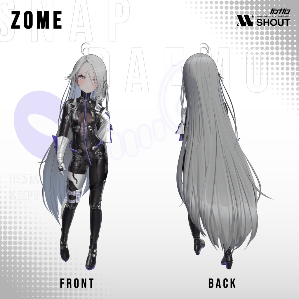 【全24対応】SNAP DAEMON【#VRガンナガン ロック衣装】