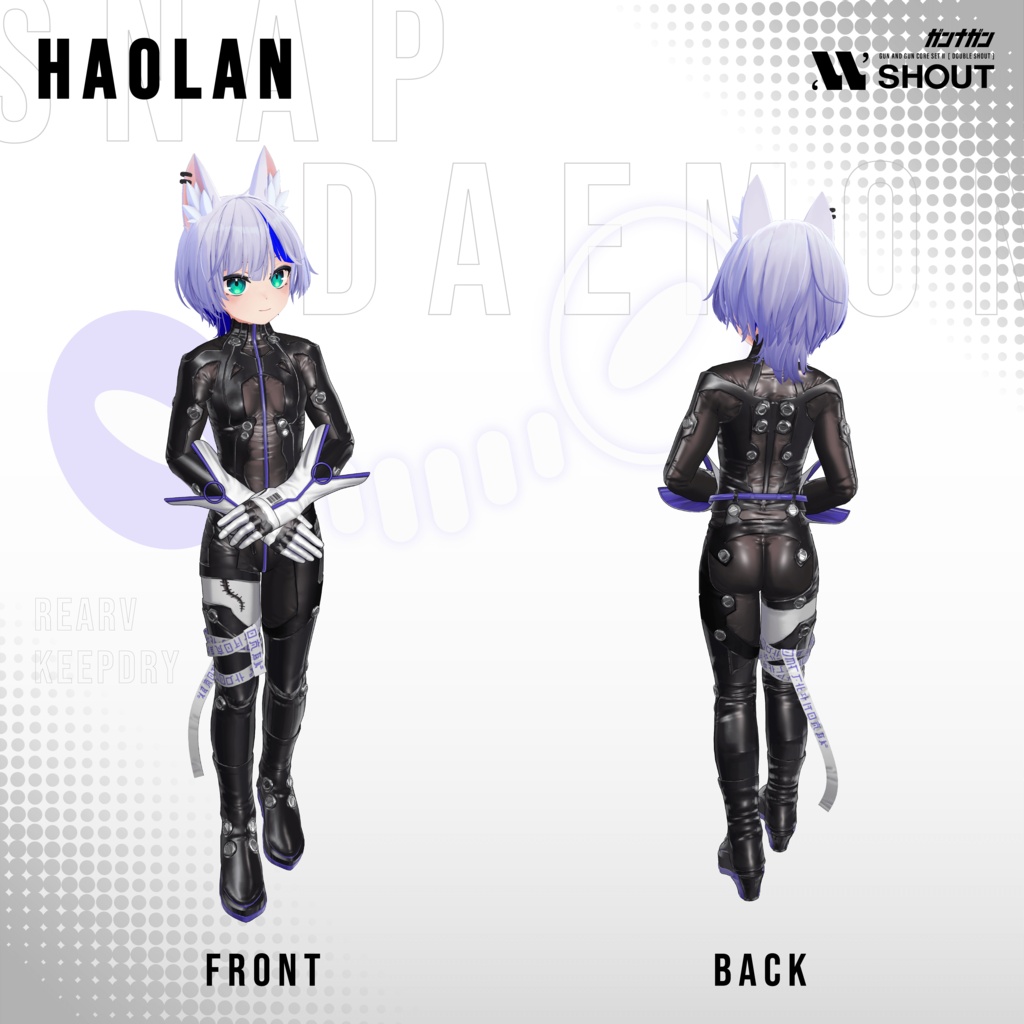 【全24対応】SNAP DAEMON【#VRガンナガン ロック衣装】
