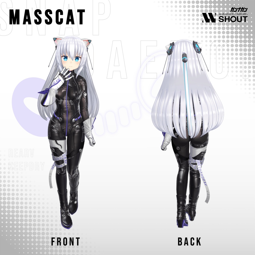 【全24対応】SNAP DAEMON【#VRガンナガン ロック衣装】