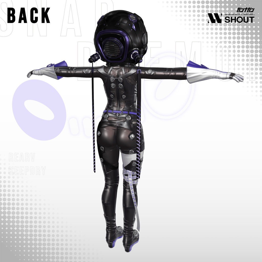 【全24対応】SNAP DAEMON【#VRガンナガン ロック衣装】