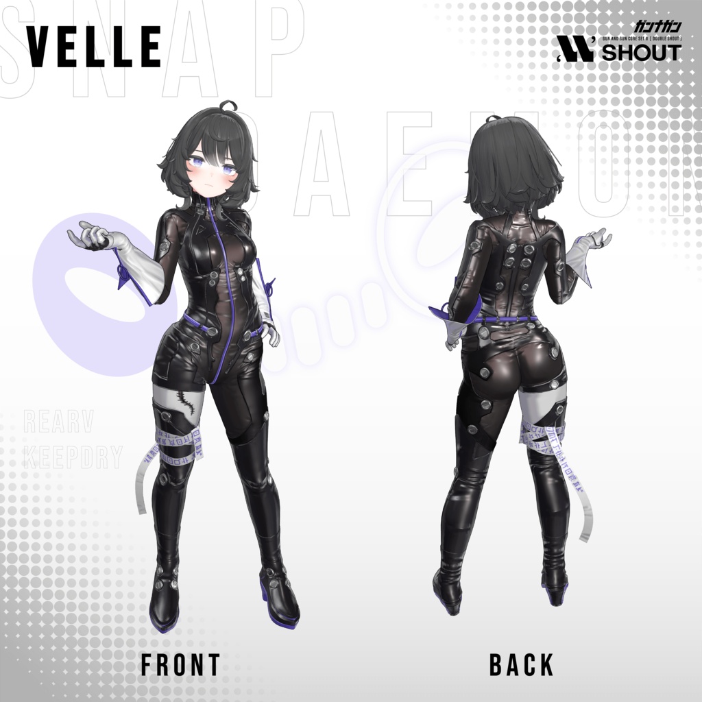 【全24対応】SNAP DAEMON【#VRガンナガン ロック衣装】