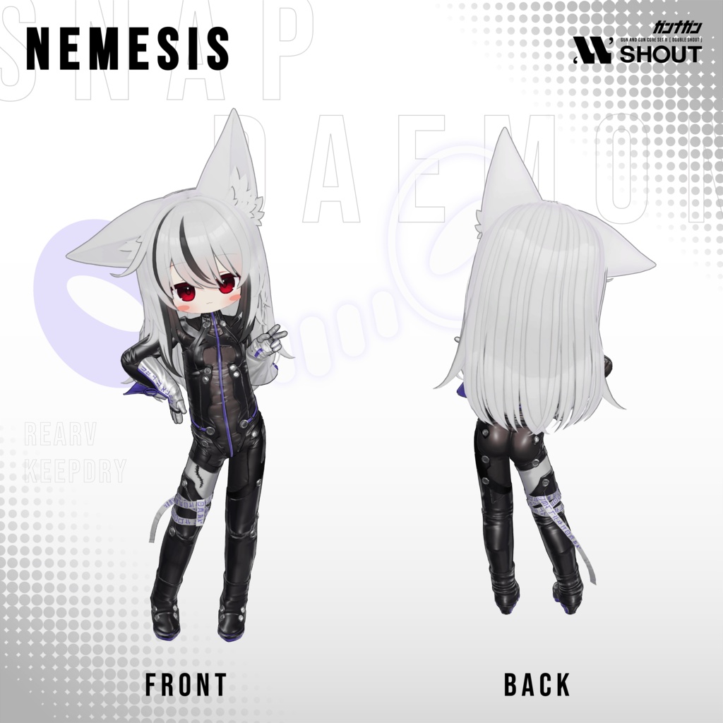 【20%OFF】SNAP DAEMON【#VRガンナガン ロック衣装】