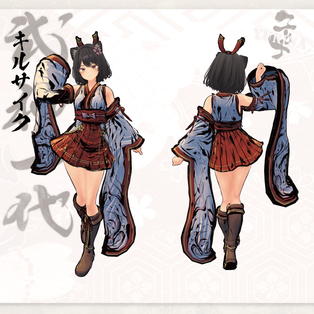 【#VRふるよに】ユリナの衣 -武神一代-【全22対応】