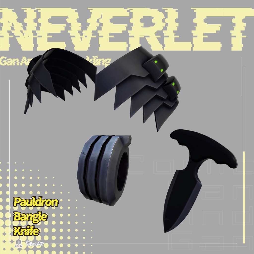 【#VRガンナガン】NEVER LET【ロゼット衣装】