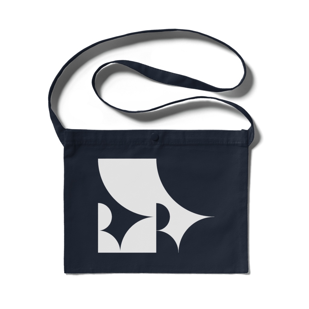 サコッシュ　ネイビー