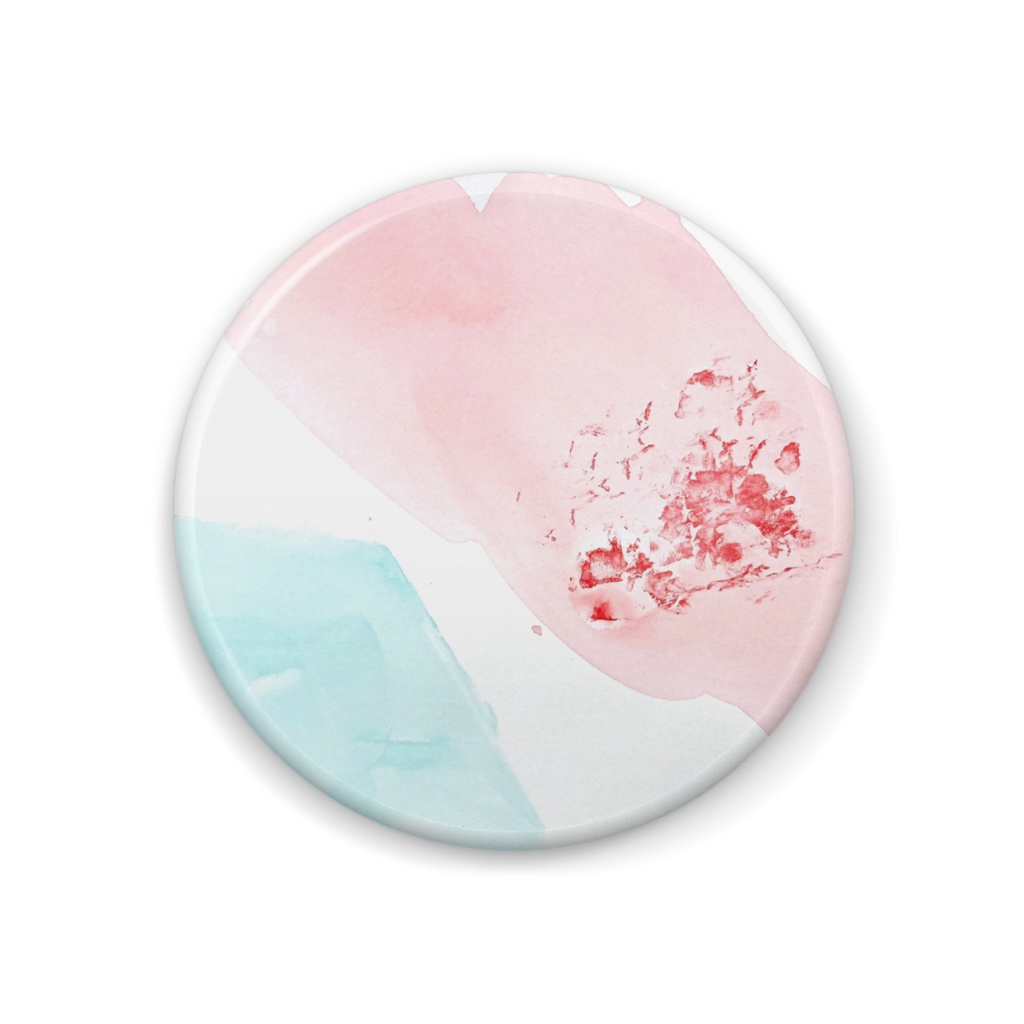 なぐりがき缶バッジA