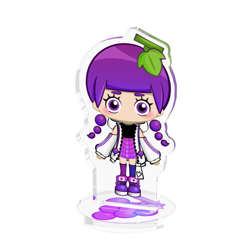 ミニぶどうちゃん新衣装🍇アクリルフィギュア