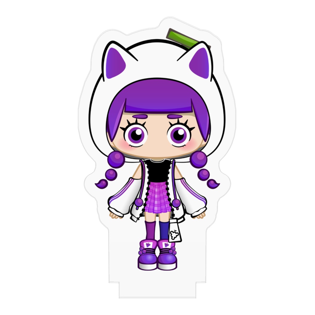ミニぶどうちゃん新衣装フードver🍇アクリルフィギュア