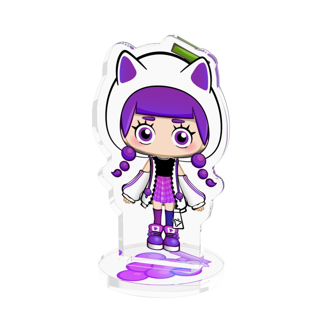ミニぶどうちゃん新衣装フードver🍇アクリルフィギュア