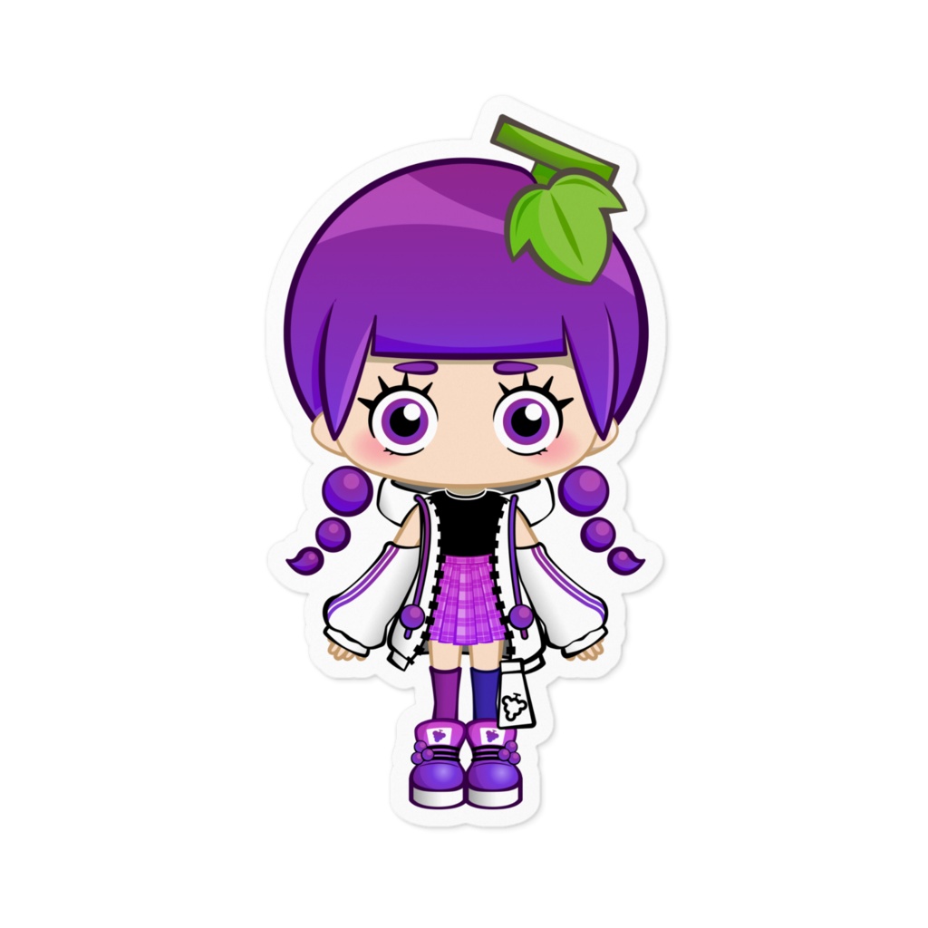 ミニぶどうちゃん新衣装🍇ステッカー