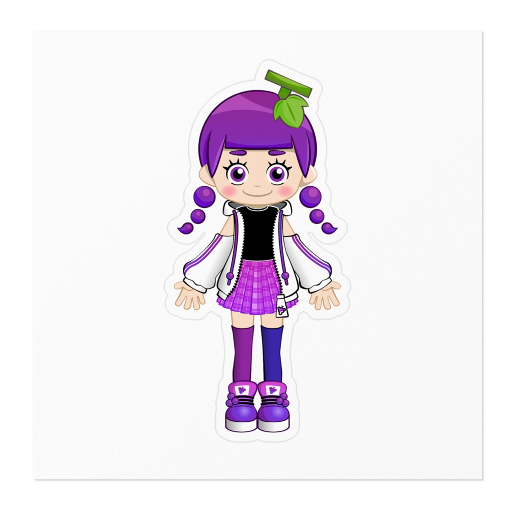 ぶどうちゃん新衣装🍇ステッカー