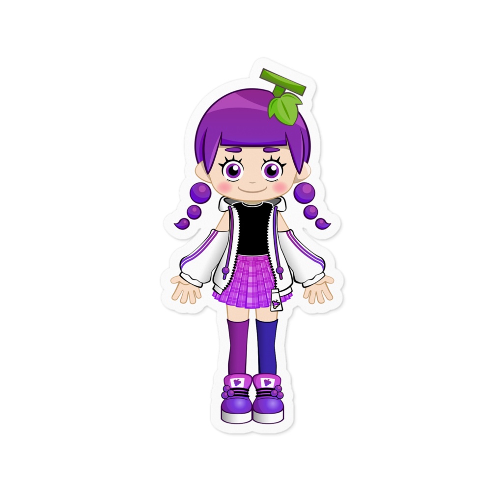 ぶどうちゃん新衣装🍇ステッカー