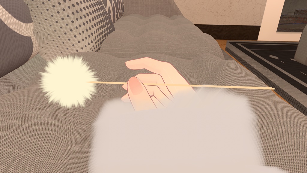 【無料】耳かき(梵天付き) 【VRChat想定】