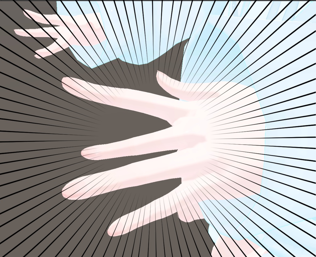 【無料】ゴホンヅノカブトのハンドサイン【VRChat想定】