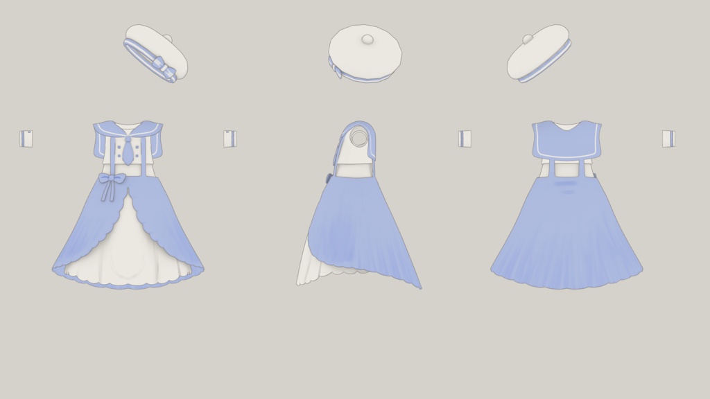 【無料】セーラーマリン /こぐまのルウ・まめひなた・ひぐれ対応/