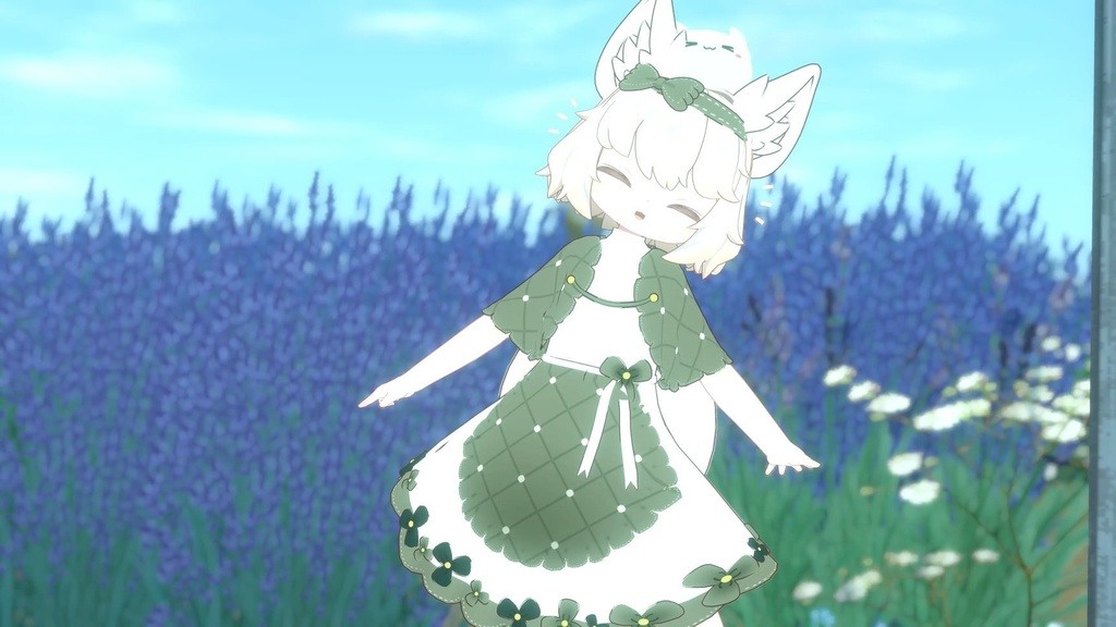 【無料】草原ワンピ /こぐまのルウ対応・まめひなた対応/