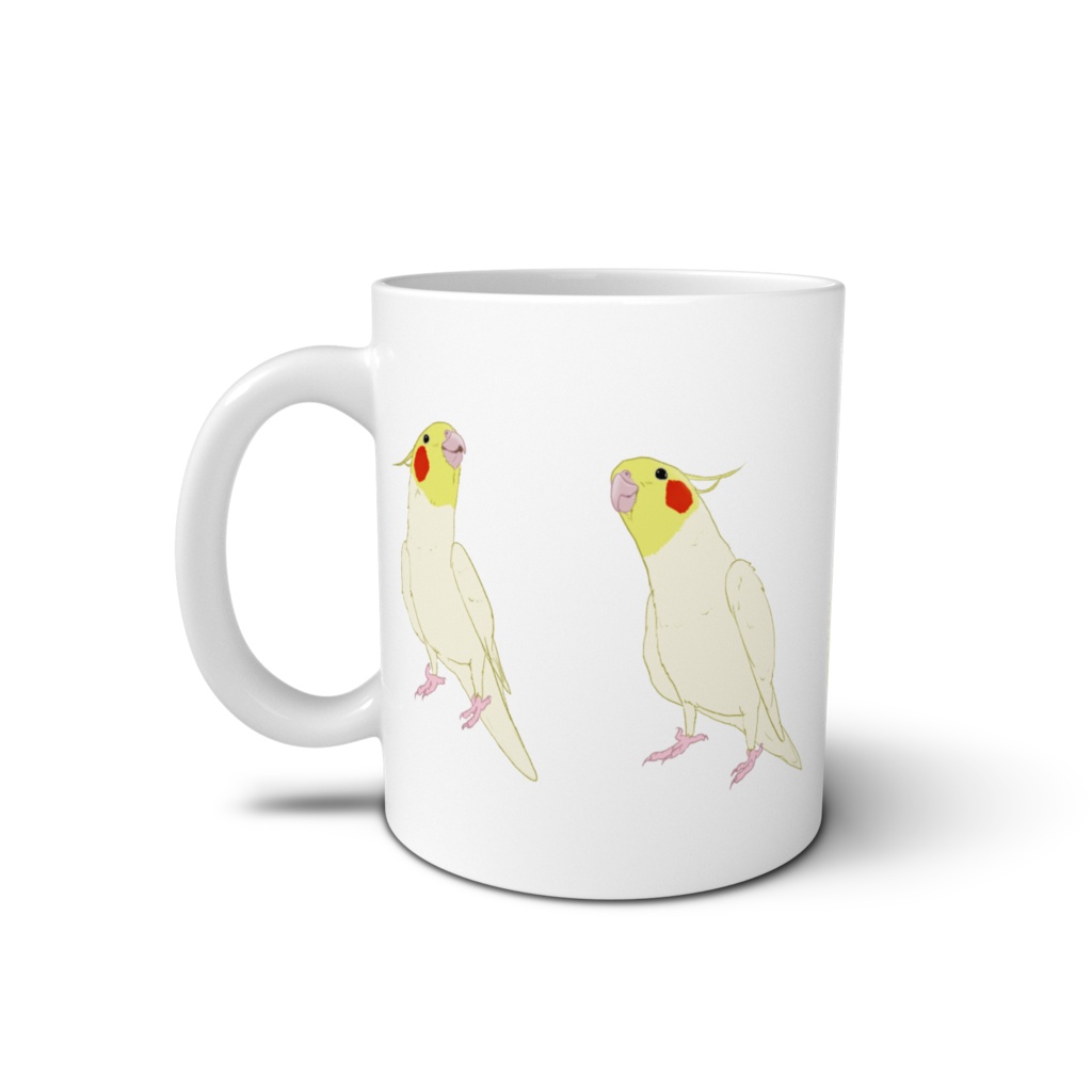 何してても可愛いおかめちゃん三昧(ルチノーちゃん)マグカップ