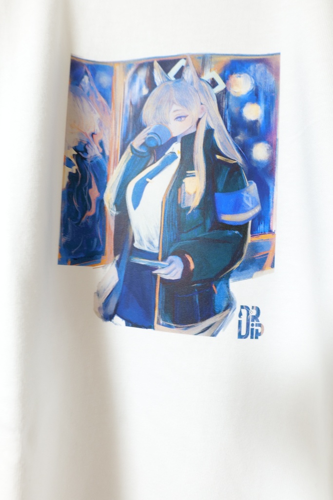 尾刃カンナ_ビッグシルエットTシャツ