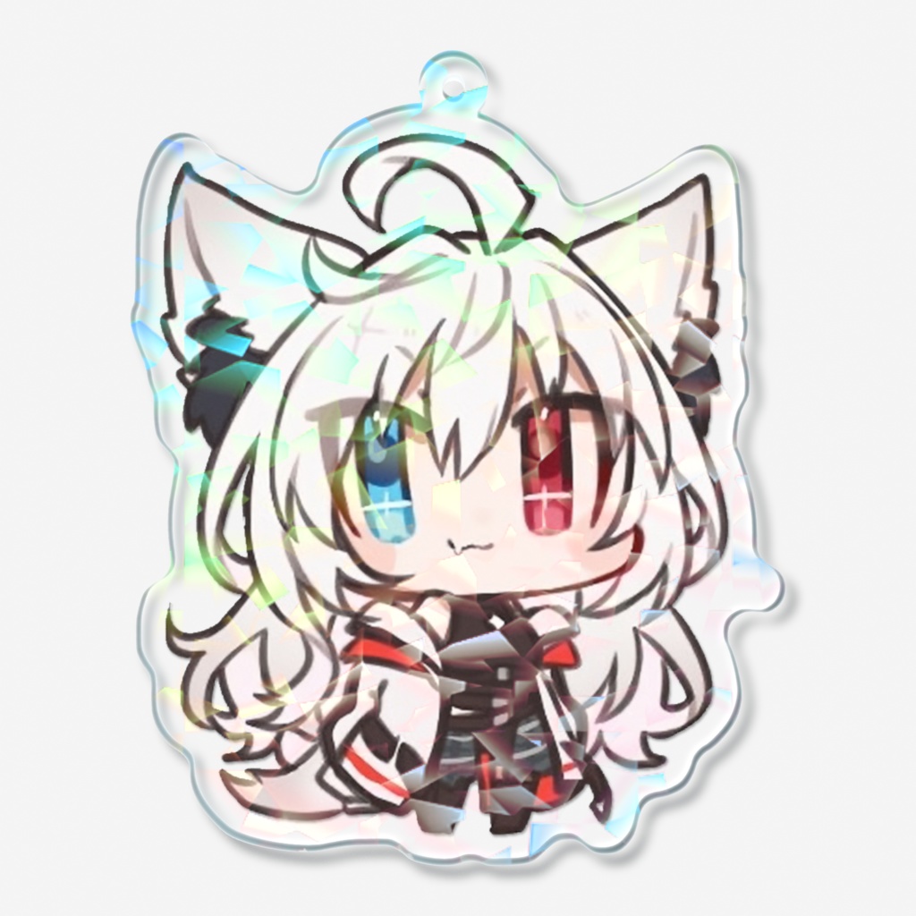 御坂海馨のホログラムアクリルキーホルダー