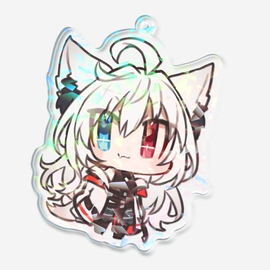 御坂海馨のホログラムアクリルキーホルダー