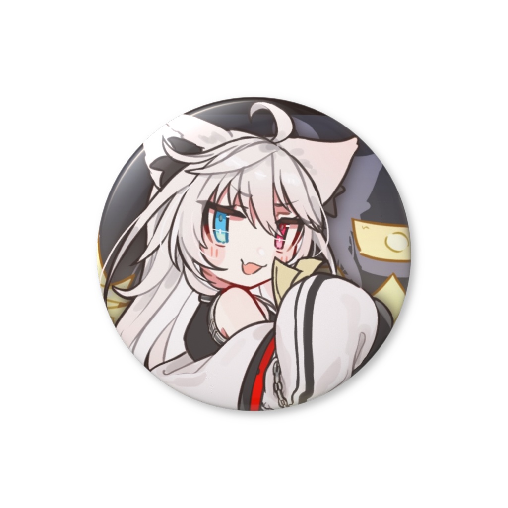 御坂海馨金持ち缶バッジ